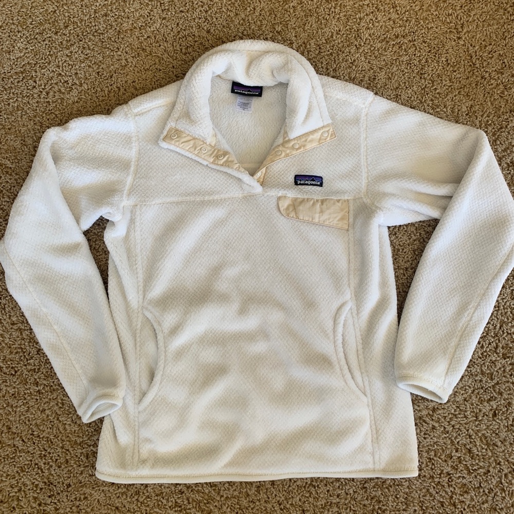 Women’s White/Cream Patagonia Pullover